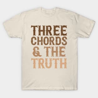 Three Chords And The Truth T-Shirt